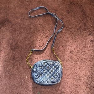 Faux Leather Studded Crossbody Bag